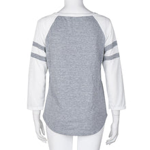 Women Casual T-Shirts Sexy Round Neck Lace Up Splicing Long Sleeve V-Neck Tops camisetas y tops Vetement Femme IMY66