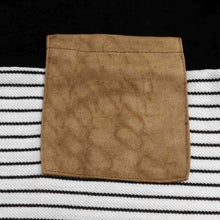 Women Casual T-Shirts Striped Pockets Long Sleeve O Neck Pullover Cotton Loose Tops Tee Shirt camisetas y tops IMY66