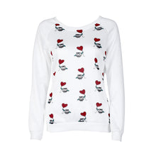 Women Casual Tee Shirts Long Sleeve O Neck Owl Print T-Shirt Tops Shirt T-Shirt femme camiseta mujer IMY66