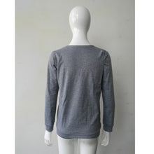 Women Clothing Lace-up Tee Shirts femme Long Sleeve Pullover Tops Casual Bandage T-shirt camisetas y tops IMY66