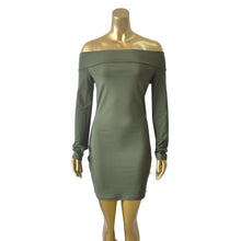 Women Dress Sexy Off Shoulder Strapless Bandage Dress Long Sleeve Slim Party Dress vestidos feminino IMY66