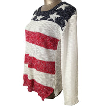 Women Knitted Sweaters Stripe Stars Long Sleeve Loose Knit Casual Tee Tops Sweaters Pullovers pull femme IMY66