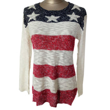 Women Knitted Sweaters Stripe Stars Long Sleeve Loose Knit Casual Tee Tops Sweaters Pullovers pull femme IMY66