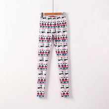 Women Lady Casual Skinny Elk Pattern Stretchy Jegging Pants Slim Leggings Ropa Mujer Trousers IMY66