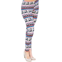 Women Lady Casual Skinny Elk Pattern Stretchy Jegging Pants Slim Leggings Ropa Mujer Trousers IMY66