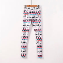 Women Lady Casual Skinny Elk Pattern Stretchy Jegging Pants Slim Leggings Ropa Mujer Trousers IMY66