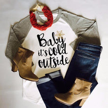 Women Letter Printing Splicing T-Shirts Casual Long Sleeve Round Neck Shirt Tops Tee Shirt femme camisetas y tops IMY66