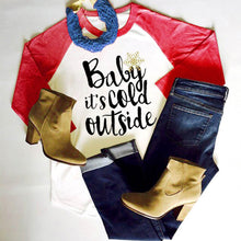 Women Letter Printing Splicing T-Shirts Casual Long Sleeve Round Neck Shirt Tops Tee Shirt femme camisetas y tops IMY66