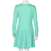 Women Long Sleeve Dress Sexy V Neck Lace Up Bandage Flounced Casual Party Mini Bodycon Dress Vestidos Femininos IMY66