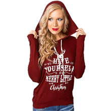 Women Long Sleeve Hooded Letter Print Hoodie Sweatshirt Jumper Sweater Pullover Tee Shirt femme camisetas y tops IMY66