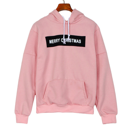 Women Long Sleeve Hoodie Sweatshirt Jumper Pullover Letter Print Hooded Tee shirt femme camisetas y tops IMY66