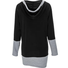 Women Loose Pullover T-Shirt Sweatershirts Casual Hooded Long Sleeve Tee Shirt Femme camiseta feminina IMY66