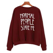 Women long Sleeve Letter Print Sweatshirt Pullovers Casual Letter Print Tee Shirt femme camisetas y tops IMY66