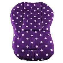 Baby thickness colorful stroller cushion child cart seat cushion cotton rainbow general cotton thick mat IMY66