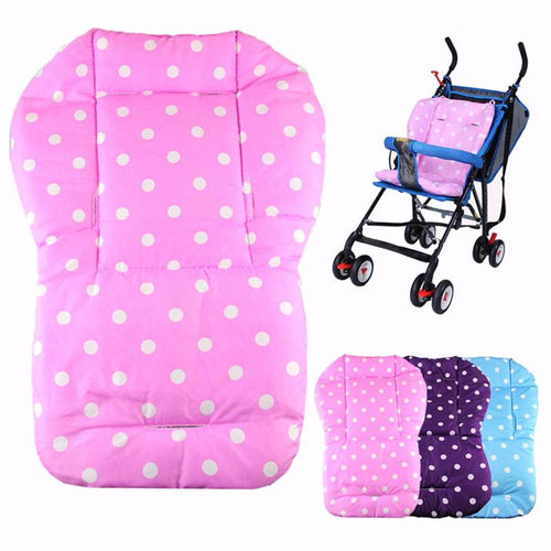 Baby thickness colorful stroller cushion child cart seat cushion cotton rainbow general cotton thick mat IMY66