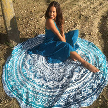 Beach Cover Up Boho Print Beach mat Swimwear Women Praia Hippie Boho Cartoon Cloak Beach mats Kimono Tunic IMY66