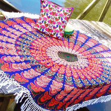 Beach Cover Up Boho Print Beach mat Swimwear Women Praia Hippie Boho Cartoon Cloak Beach mats Kimono Tunic IMY66