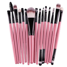 15pcs/Set Makeup Brushes Synthetic Make Up Brush Set Tools Kit Professional Makeup Brushes Cosmetics Tool IMY66