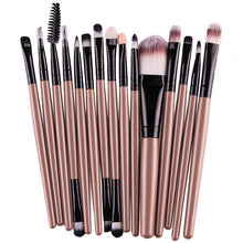 15pcs/Set Makeup Brushes Synthetic Make Up Brush Set Tools Kit Professional Makeup Brushes Cosmetics Tool IMY66