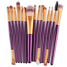 15pcs/Set Makeup Brushes Synthetic Make Up Brush Set Tools Kit Professional Makeup Brushes Cosmetics Tool IMY66