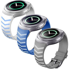 Luxury TPU Silicone Rubber Watch Band Strap For Samsung Galaxy Gear S2 SM-R720 Replacement Straps Accessory IMY66