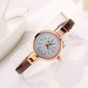 relogio feminino Women Small Dial PU Leather Analog Quartz Bracelet Wristwatch Ladies Simple Dress Watches IMY66