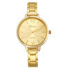 Geneva Luxury Gold Small Stainless Steel Women Elegant Watches Band Analog Quartz Wrist Watch IMY66