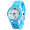 Colorful Women Casual Dress Watches Silicone Rubber Jelly Gel Quartz s Wrist Watch relogio feminino IMY66