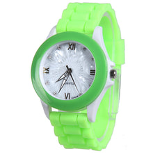 Colorful Women Casual Dress Watches Silicone Rubber Jelly Gel Quartz s Wrist Watch relogio feminino IMY66