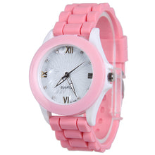 Colorful Women Casual Dress Watches Silicone Rubber Jelly Gel Quartz s Wrist Watch relogio feminino IMY66