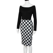 Big Size Women Ladies Sexy Dress Long Sleeve Plaid Patchwork Bodycon Midi Dress Evening Party Dress vestidos femininos IMY66