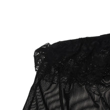 Black Women Sexy Lingerie Lace Underwear Sleepwear Nightdress Babydolls Dress G-string Set&Dropshipping IMY66