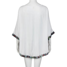 Boho Women Dress Bohemia National Wind Printing Round Neck BaT-Shirt Blouse Tops Beach Dress vestidos femininos IMY66