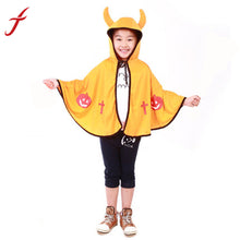 Boys Girls Kids Children Halloween Party Cosplay Costumes Cloak Masquerade Props Small Devil Horns Gowns IMY66