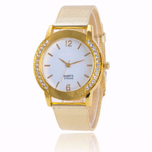 Watch Women Ladies Luxury Rhinestone Full Stainless Steel Band Analog Quartz Wrist Dress Watches relogio feminino IMY66