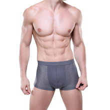 Breathable Mesh Silk Men Boxer Four Corner Underwear Underwear Men Cotton Mens Bodysuit Underwear Plus size 4XL IMY66