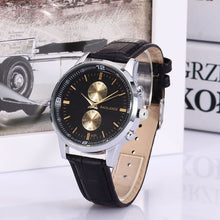 Business Watch For Men Top Luxury Faux Leather Numerals Analog Quartz Wrist Watch relogio masculino IMY66