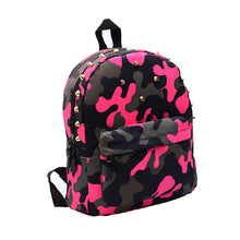 Children Girls Boys Travel School Bag Rivets Camouflage Backpack Cute Baby Toddler IMY66