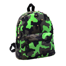 Children Girls Boys Travel School Bag Rivets Camouflage Backpack Cute Baby Toddler IMY66