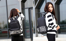 Chinese style Boy Girl Unisex flowers leisure Canvas Rucksack Backpack School Book Shoulder Travel Bags mochila escolar IMY66