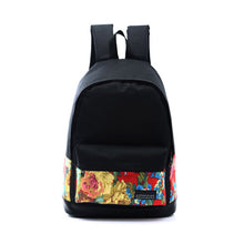 Chinese style Boy Girl Unisex flowers leisure Canvas Rucksack Backpack School Book Shoulder Travel Bags mochila escolar IMY66