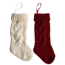 High Stockings For Woolen Yarn Stockings Sack Filler Decoration Thigh High Stocking Bag Box IMY66