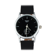 Classic Man Woman's Quartz Watch Couple Lover's Watches PU Leather Band Wrist Watch relogio feminino IMY66