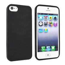 Classic Silicone Soft Skin Gel Case Cover For iPhone 5 5G Black IMY66