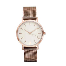 Classic Women Men Dress Watches Wrist Watch Steel Strap Quartz Casual Watches Relogio feminino relojes mujer IMY66