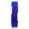 Colorful Ultra Thin Men Girl Sports Silicone Digital LED Sports Wrist Watch IMY66