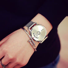 Creative Stainless Steel Women Men's Watches Couple Lover's Military Sport Quartz Wrist Watch Relogio Masculino Clock IMY66