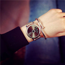 Creative Stainless Steel Women Men's Watches Couple Lover's Military Sport Quartz Wrist Watch Relogio Masculino Clock IMY66