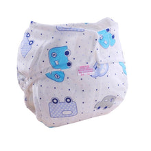 Cute Baby Cloth Diapers Reusable Cotton Training Pants Ajustable Infants Nappies Diapers For Baby Girls Boys Size S-L IMY66