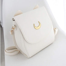 Cute Black White Japanese Anime Cosplay Sailor Moon Bag Harajuku Women Crossbody Bag PU Black White Messenger Bag IMY66